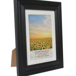 5 Pack Lifestyles Black Frame with Mat  by Studio Decor®