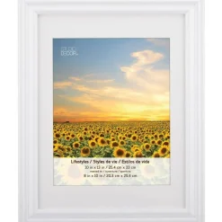3 Pack Lifestyles 8" x 10" White Frames With Mat by Studio Décor®