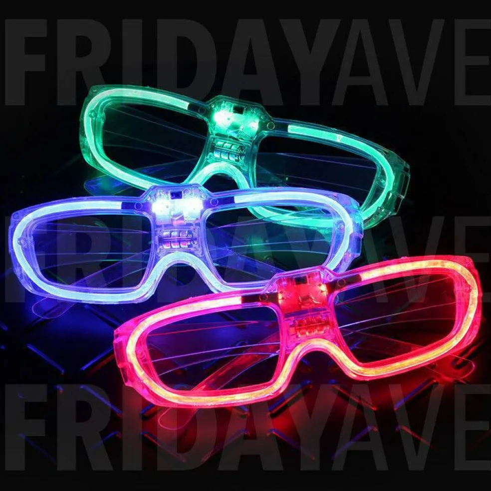 12 Pack Light Up Shades Flashing Wedding Party Supplies