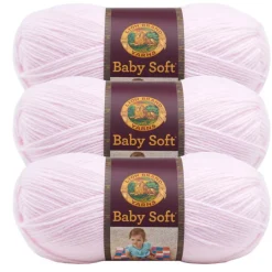 3 Pack Lion Brand® Baby Soft® Yarn