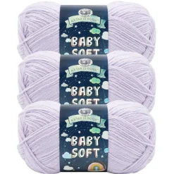 3 Pack Lion Brand® Baby Soft® Yarn