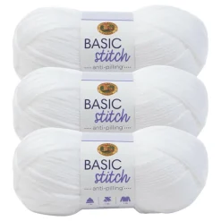 3 Pack Lion Brand® Basic Stitch Anti Pilling™ Yarn