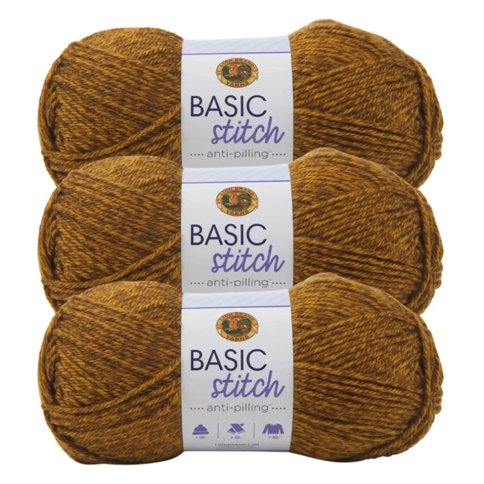 3 Pack Lion Brand® Basic Stitch Anti Pilling™ Yarn