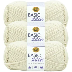 3 Pack Lion Brand® Basic Stitch Anti Pilling™ Yarn
