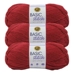 3 Pack Lion Brand® Basic Stitch Anti Pilling™ Yarn
