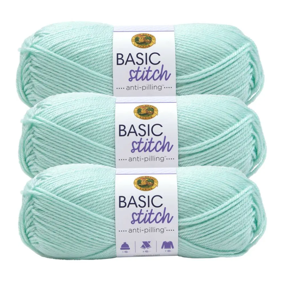 3 Pack Lion Brand® Basic Stitch Anti Pilling™ Yarn