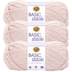 3 Pack Lion Brand® Basic Stitch Anti Pilling™ Yarn