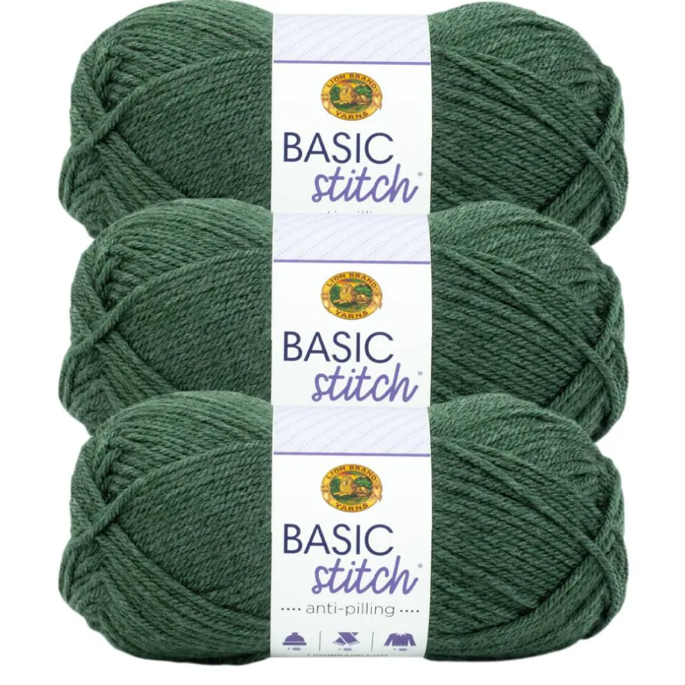 3 Pack Lion Brand® Basic Stitch Anti Pilling™ Yarn