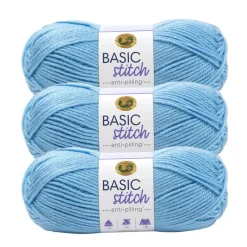 3 Pack Lion Brand® Basic Stitch Anti Pilling™ Yarn