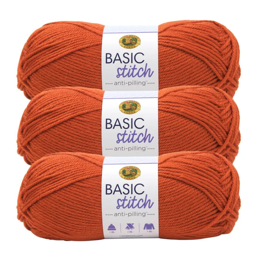 3 Pack Lion Brand® Basic Stitch Anti Pilling™ Yarn