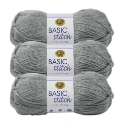 3 Pack Lion Brand® Basic Stitch Anti Pilling™ Yarn