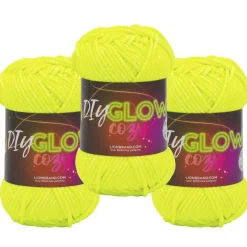3 Pack Lion Brand® DIY Glow Cozy™ Yarn