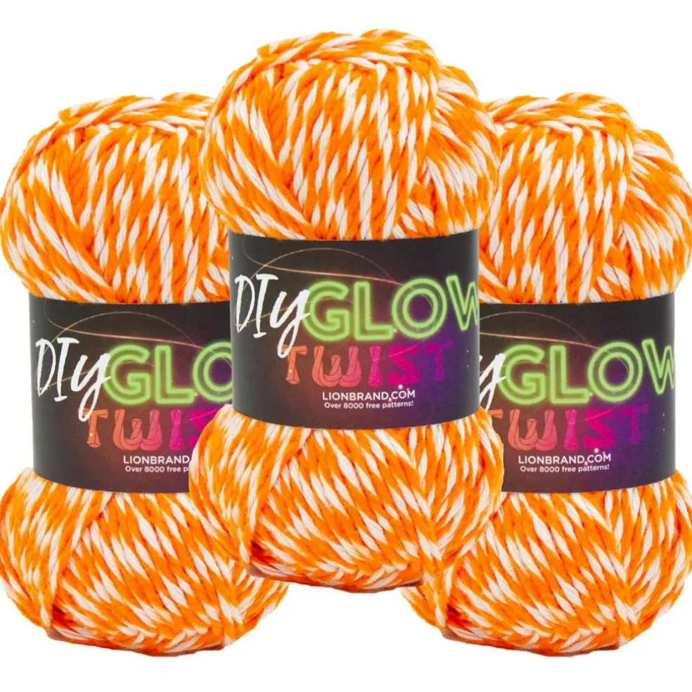 3 Pack Lion Brand® DIY Glow Twist™ Yarn