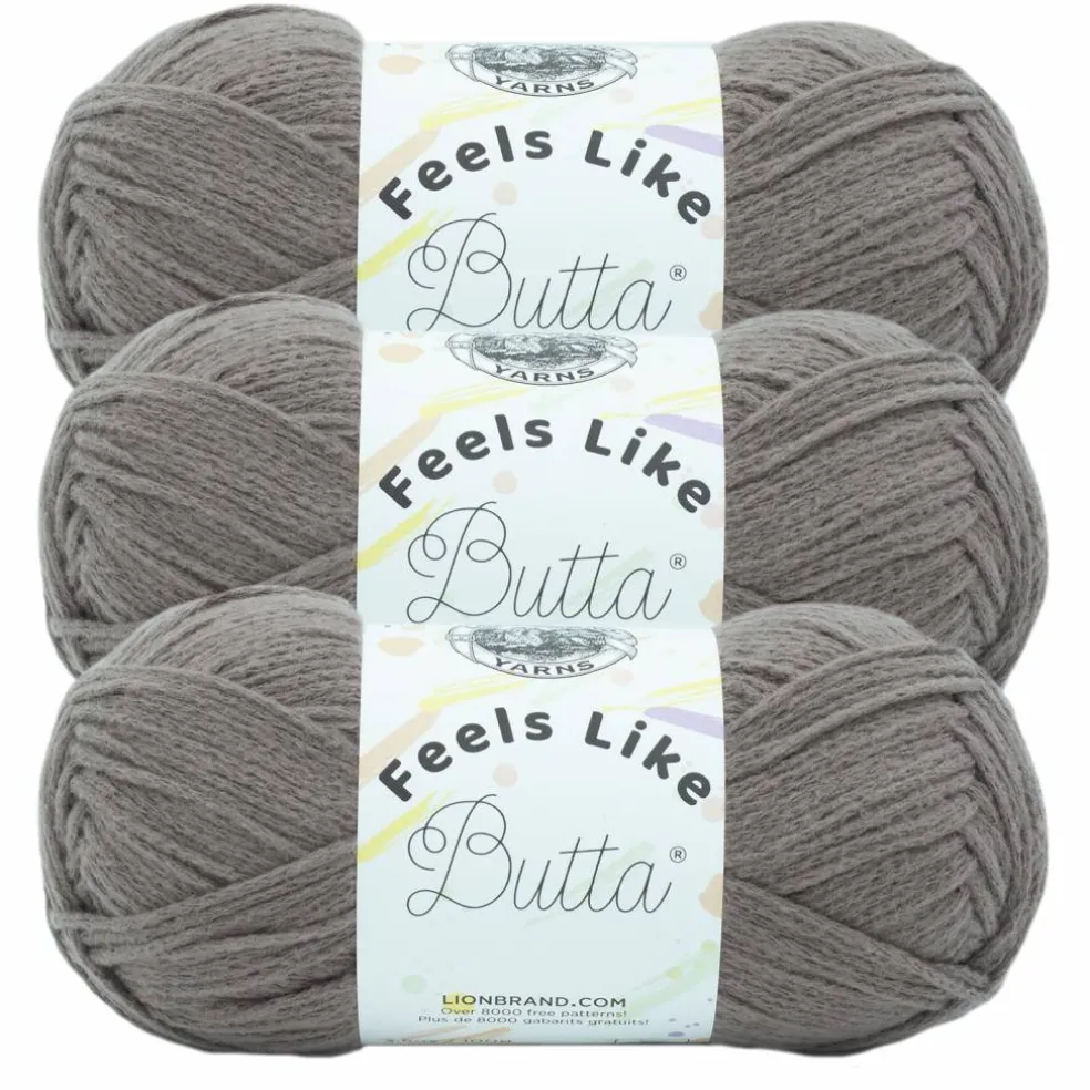 3 Pack Lion Brand® Feels Like Butta® Solid Yarn