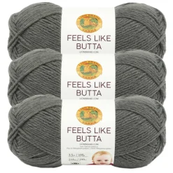 3 Pack Lion Brand® Feels Like Butta® Solid Yarn