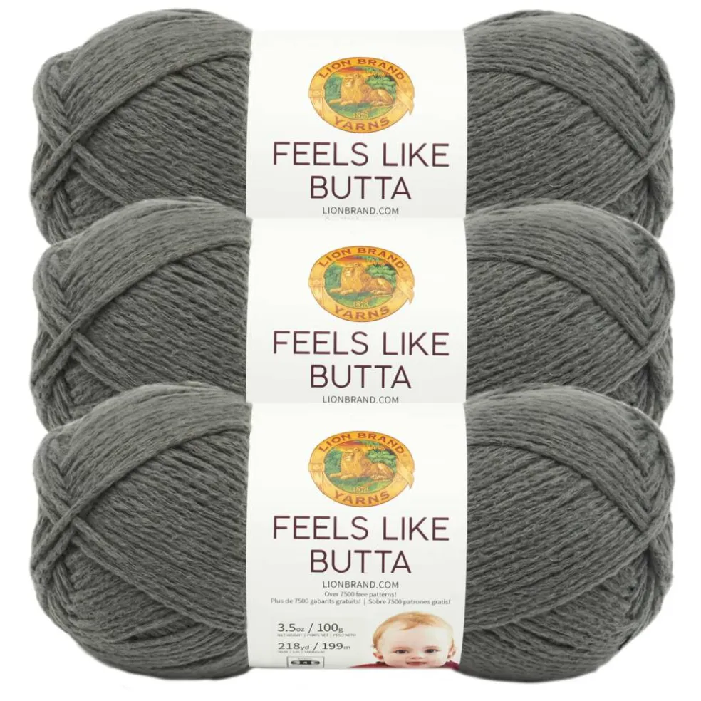 3 Pack Lion Brand® Feels Like Butta® Solid Yarn