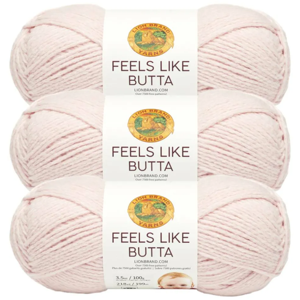 3 Pack Lion Brand® Feels Like Butta® Solid Yarn