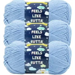 3 Pack Lion Brand® Feels Like Butta® Solid Yarn