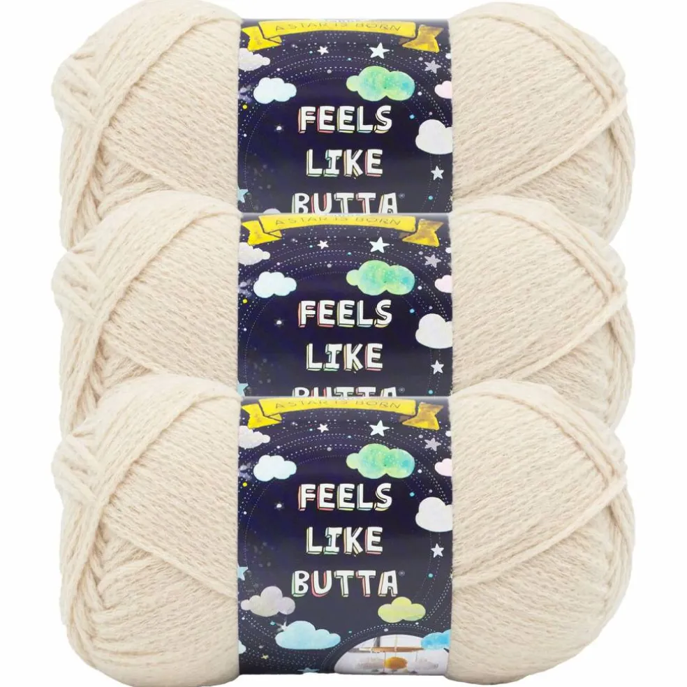 3 Pack Lion Brand® Feels Like Butta® Solid Yarn