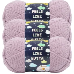 3 Pack Lion Brand® Feels Like Butta® Solid Yarn
