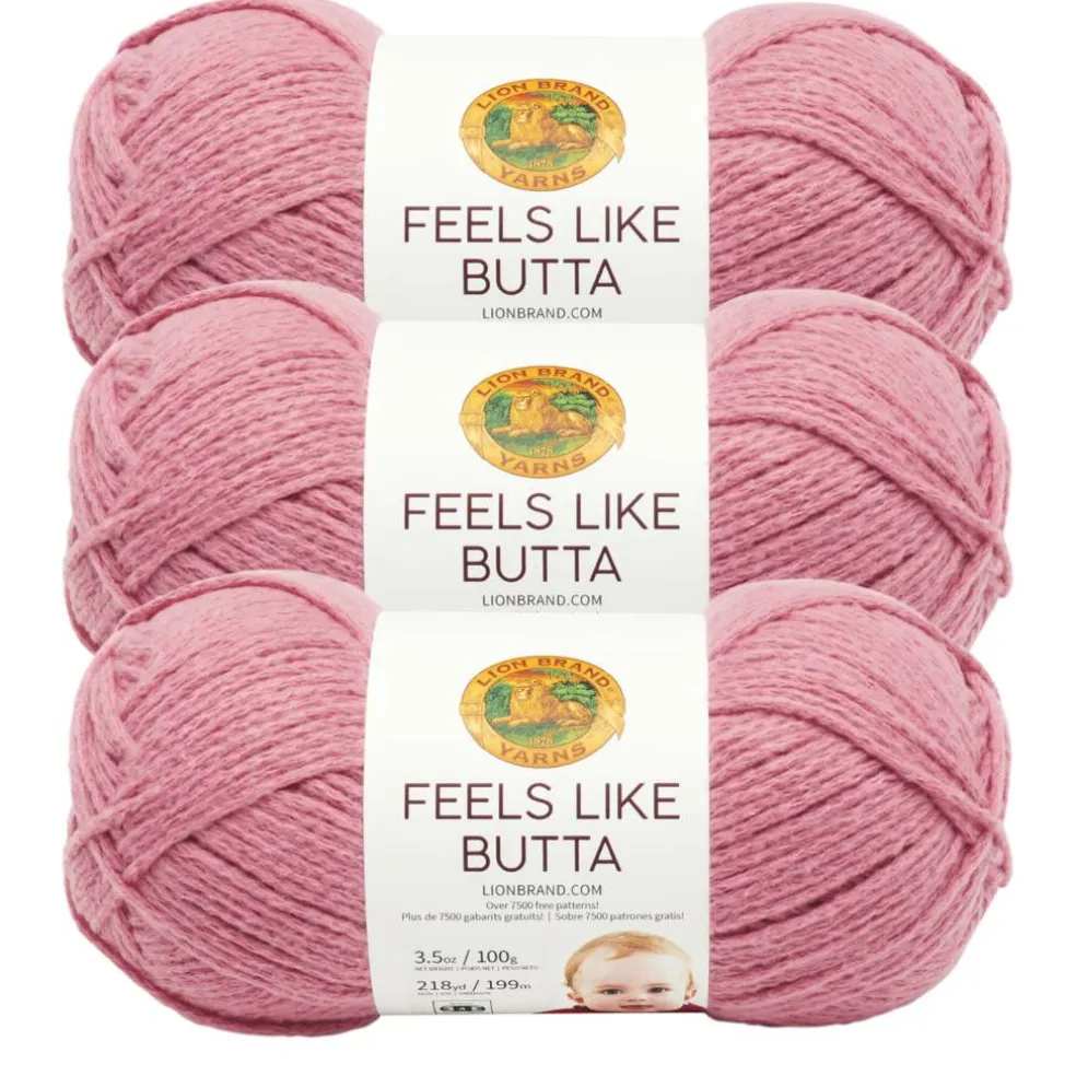 3 Pack Lion Brand® Feels Like Butta® Solid Yarn