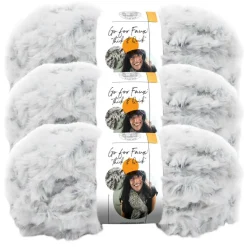 3 Pack Lion Brand® Go For Faux® Thick & Quick® Yarn