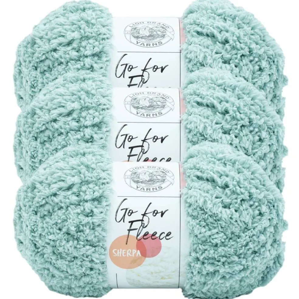3 Pack Lion Brand® Go For Fleece Sherpa Yarn