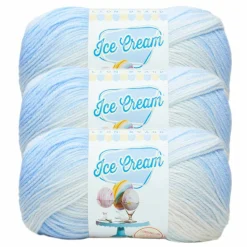 3 Pack Lion Brand® Ice Cream® Yarn
