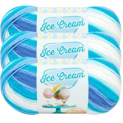 3 Pack Lion Brand® Ice Cream® Yarn