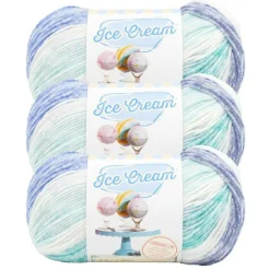 3 Pack Lion Brand® Ice Cream® Yarn