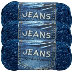 3 Pack Lion Brand® Jeans Yarn