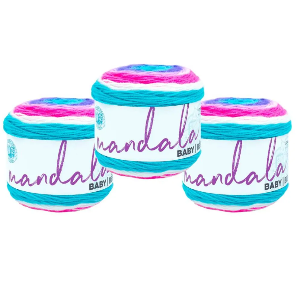 3 Pack Lion Brand® Mandala Baby® Yarn