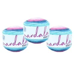 3 Pack Lion Brand® Mandala Baby® Yarn