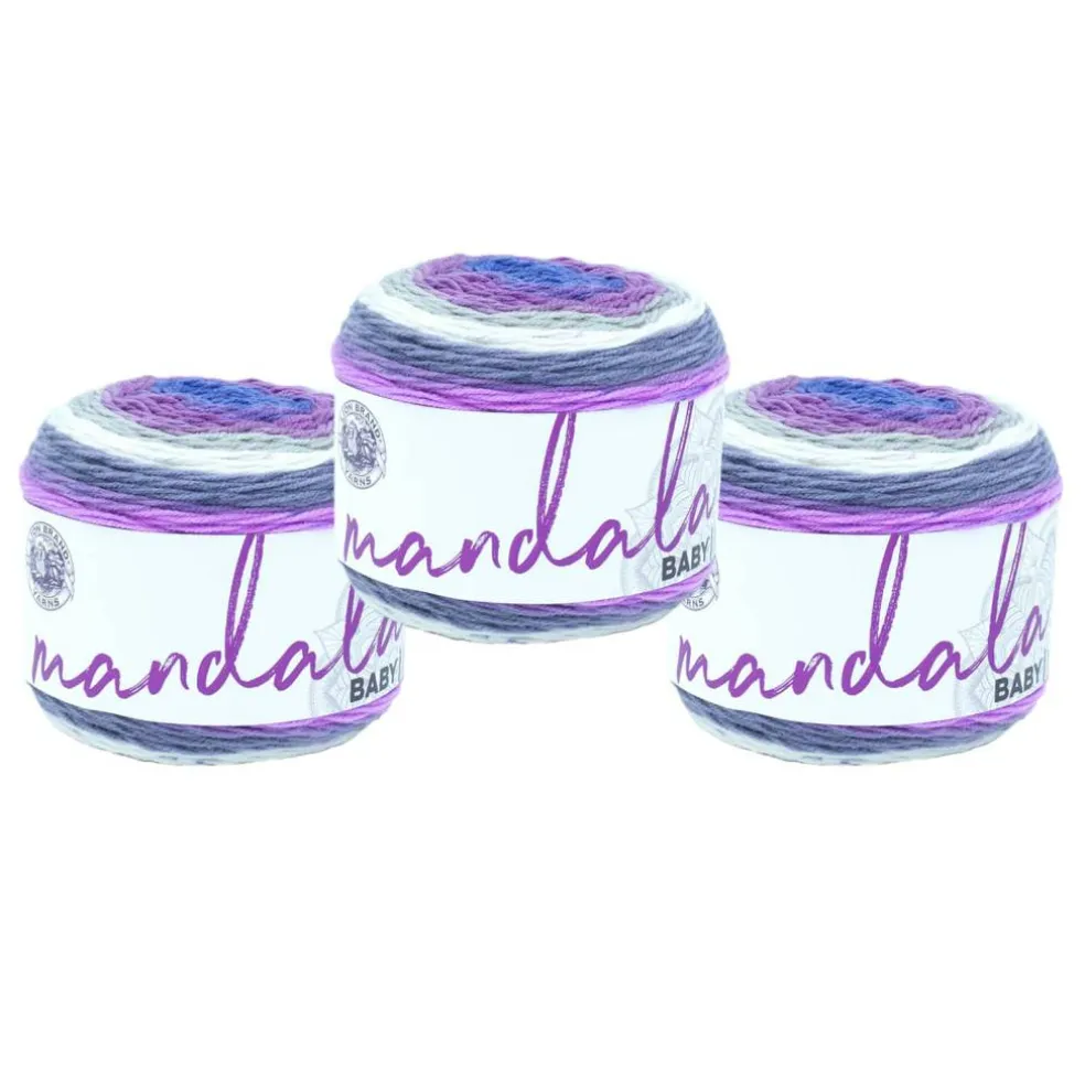 3 Pack Lion Brand® Mandala Baby® Yarn