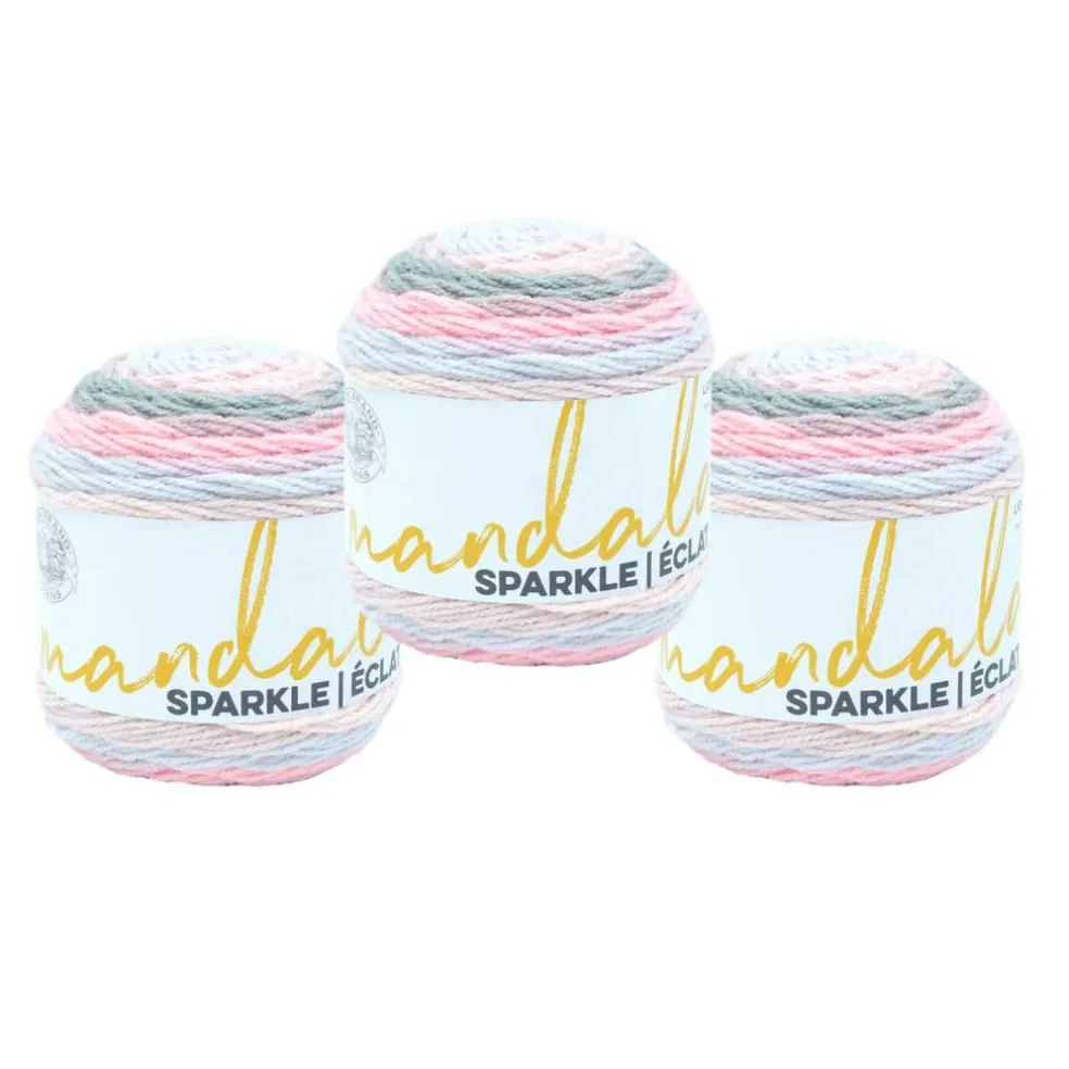 3 Pack Lion Brand® Mandala® Sparkle Yarn