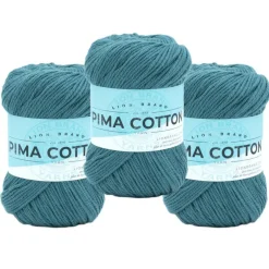 3 Pack Lion Brand® Pima Cotton Yarn