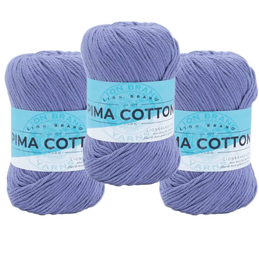 3 Pack Lion Brand® Pima Cotton Yarn