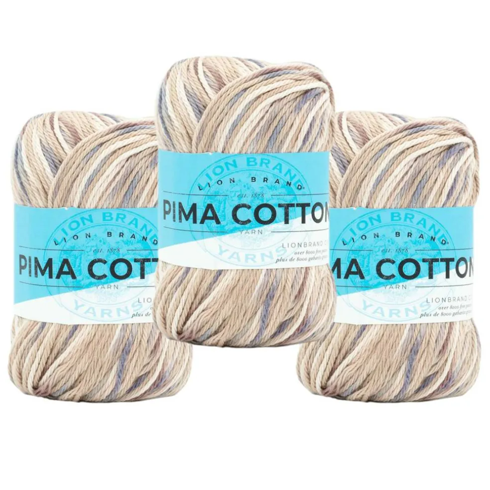 3 Pack Lion Brand® Pima Cotton Yarn