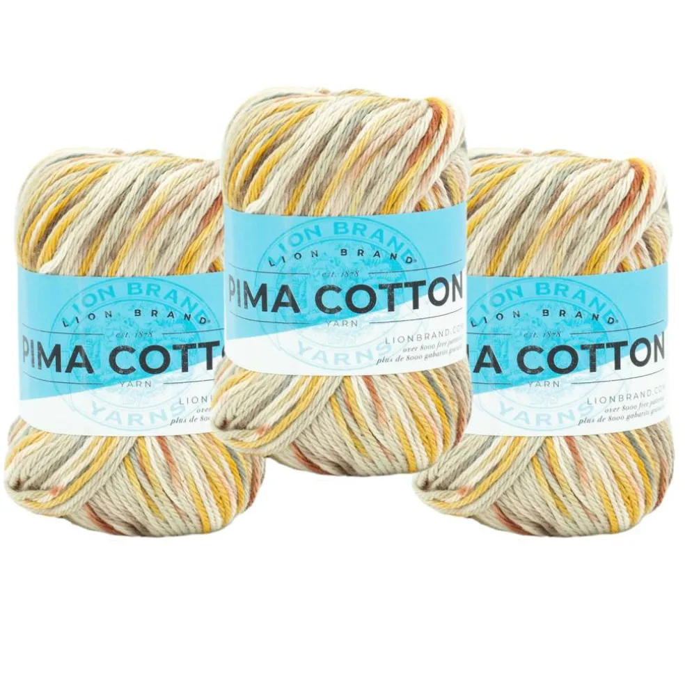 3 Pack Lion Brand® Pima Cotton Yarn