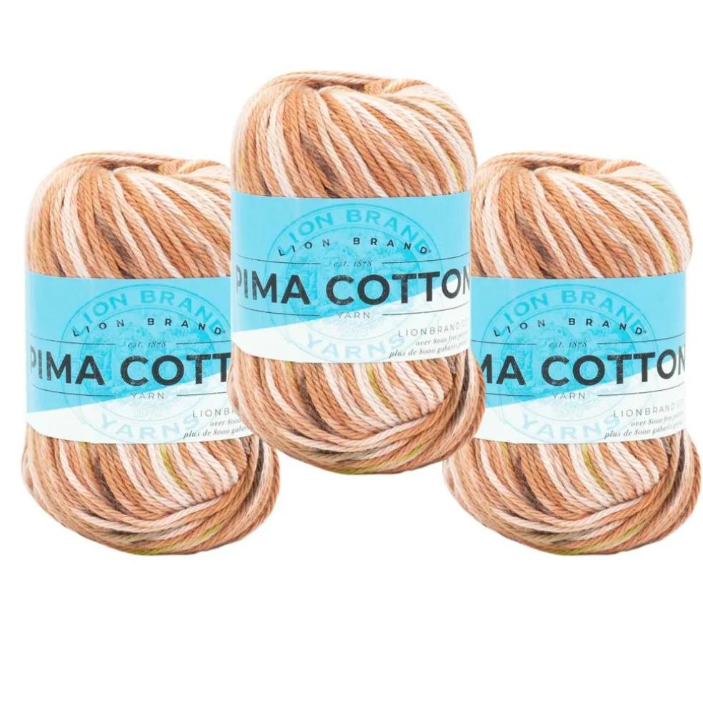 3 Pack Lion Brand® Pima Cotton Yarn