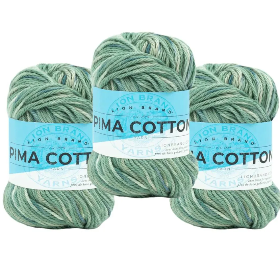 3 Pack Lion Brand® Pima Cotton Yarn