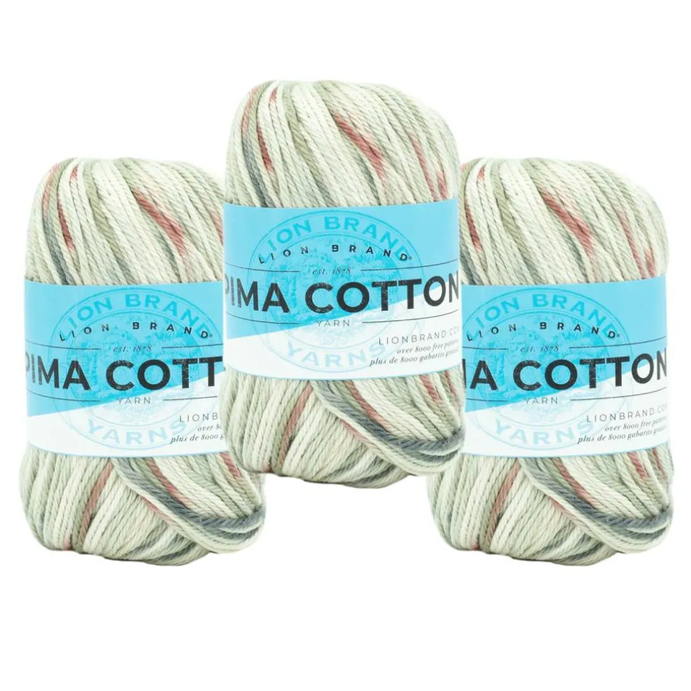 3 Pack Lion Brand® Pima Cotton Yarn