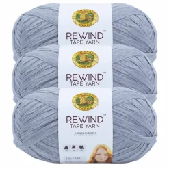 3 Pack Lion Brand® Rewind™ Tape Yarn