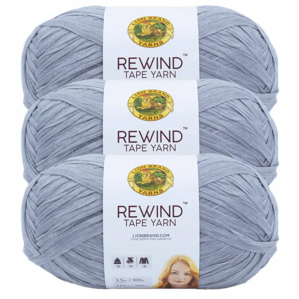 3 Pack Lion Brand® Rewind™ Tape Yarn
