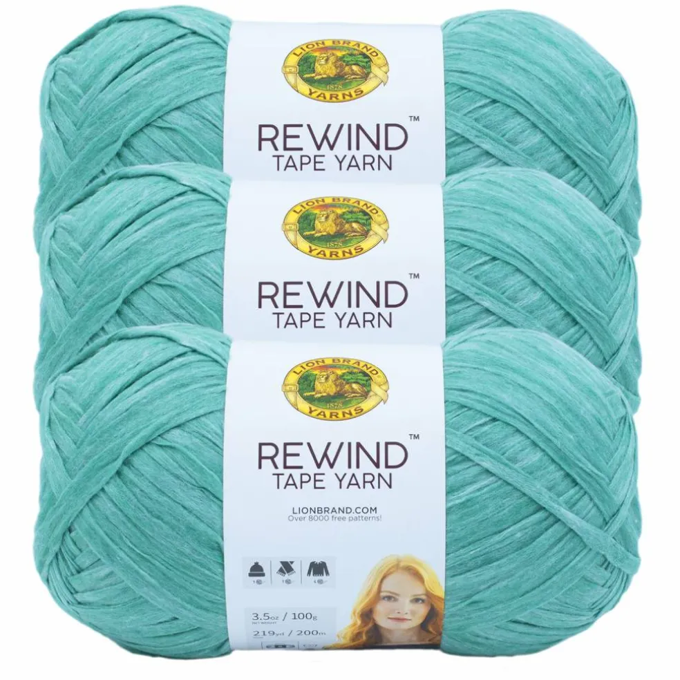 3 Pack Lion Brand® Rewind™ Tape Yarn