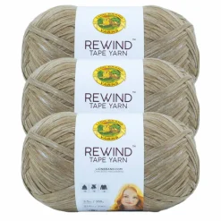 3 Pack Lion Brand® Rewind™ Tape Yarn