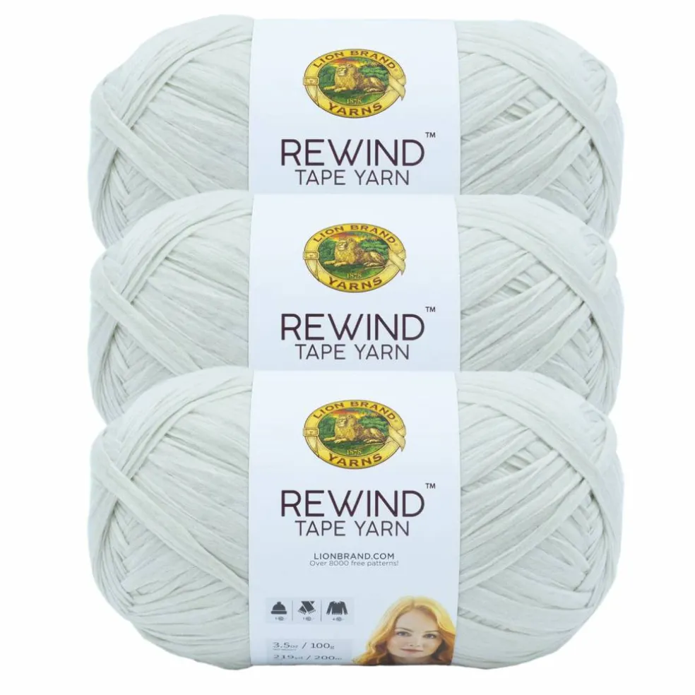 3 Pack Lion Brand® Rewind™ Tape Yarn