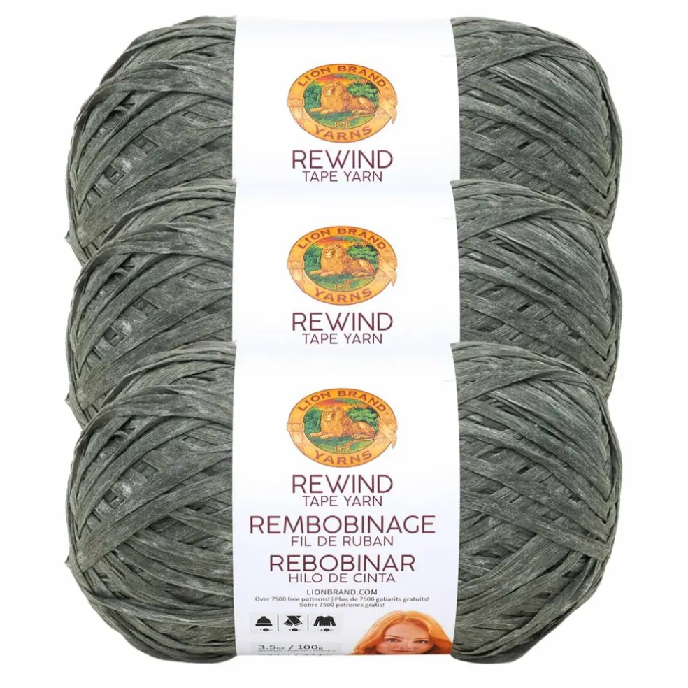 3 Pack Lion Brand® Rewind™ Tape Yarn