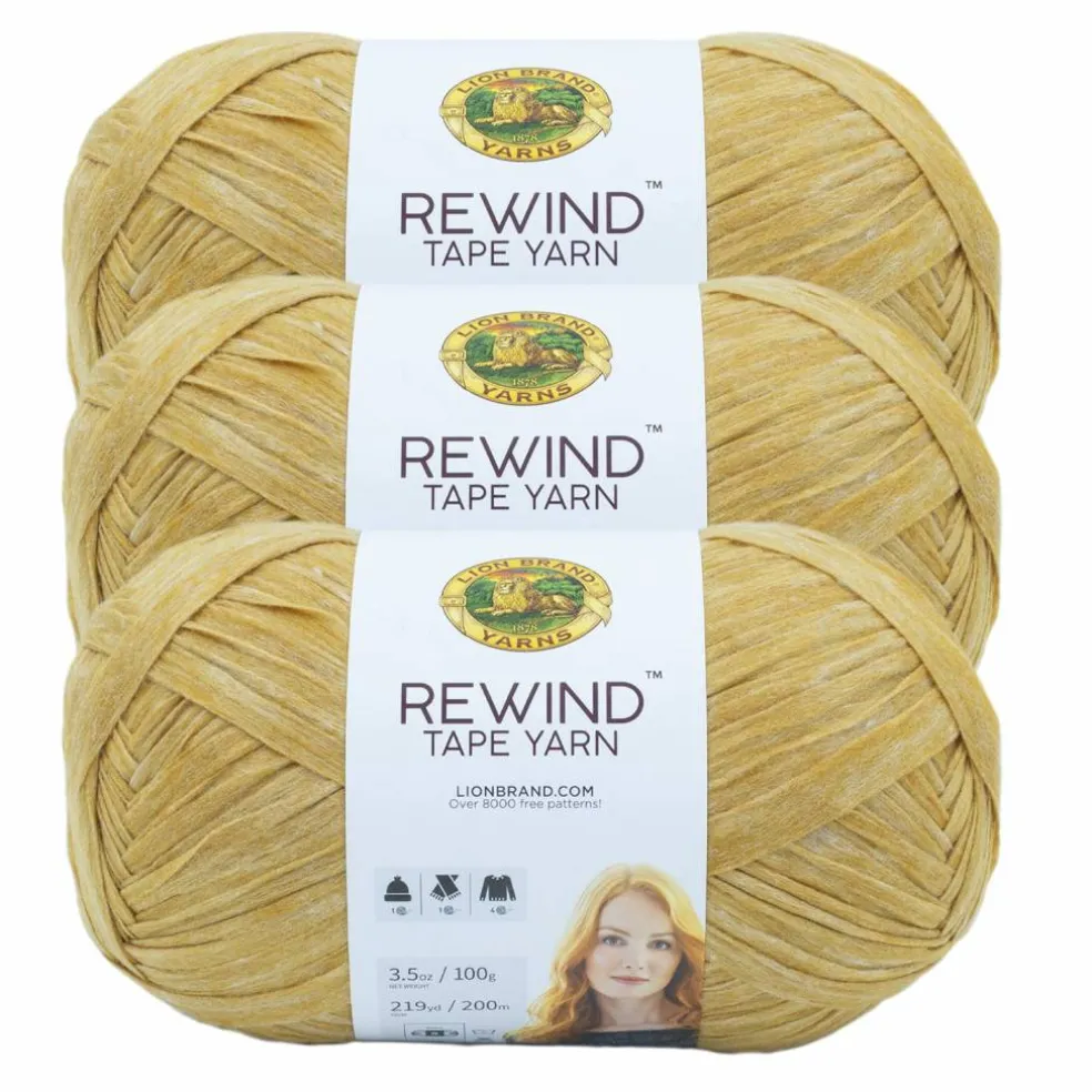 3 Pack Lion Brand® Rewind™ Tape Yarn