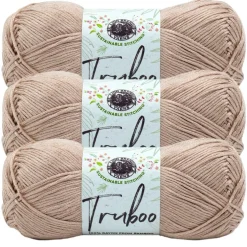 3 Pack Lion Brand® Sustainable Stitching™ Truboo Solid Yarn